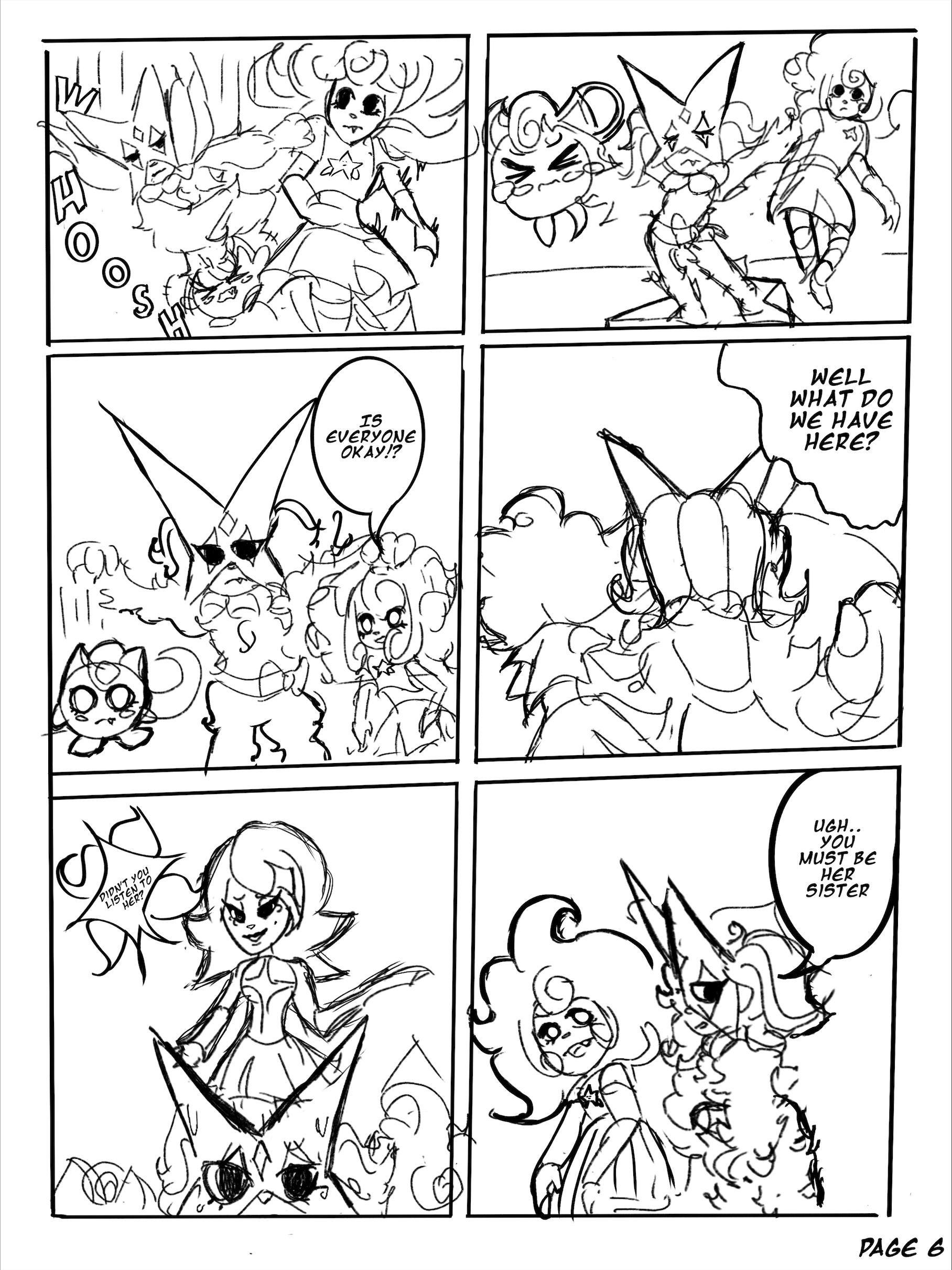 The sixth page of Stolen Bonds